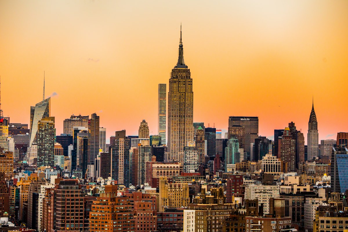 Iconic skyline of United States