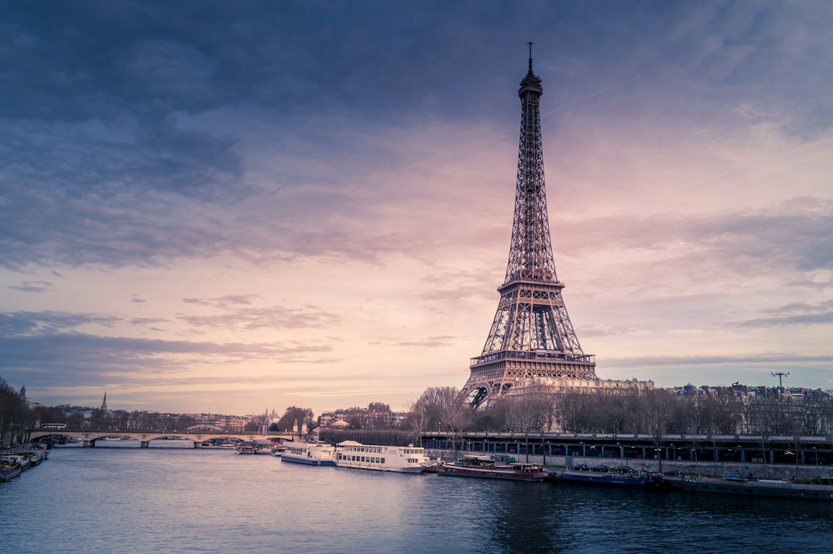 Iconic skyline of France