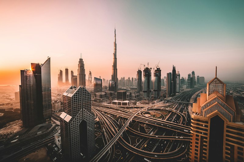 Skyline of UAE