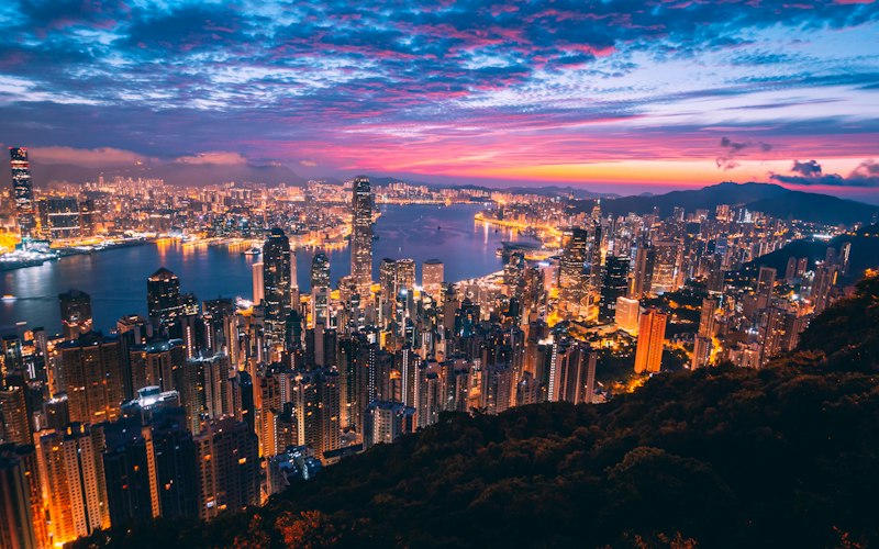 Skyline of Hong Kong